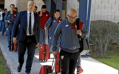Las formas de Sampaoli no gustan en Nervión. Las formas de Sampaoli no gustan en Nervión.