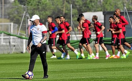 Los jugadores valoran el trabajo de Sampaoli. Los jugadores valoran el trabajo de Sampaoli.