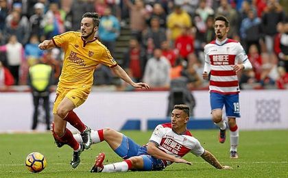 Mala racha del Sevilla ante el Granada. Mala racha del Sevilla ante el Granada.