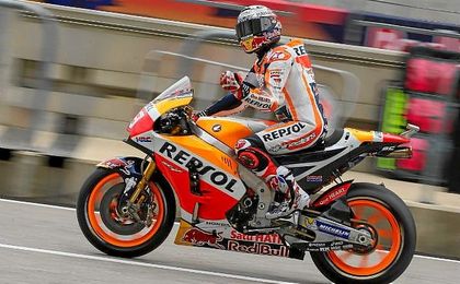 Márquez reina en Austin. Márquez reina en Austin.