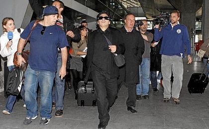 Bilardo, junto a Maradona. Bilardo, junto a Maradona.