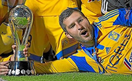 Gignac disfruta del fútbol en el Tigres mexicano. Gignac disfruta del fútbol en el Tigres mexicano.