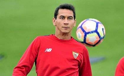 El brasileño, durante el entrenamiento del miércoles. El brasileño, durante el entrenamiento del miércoles.