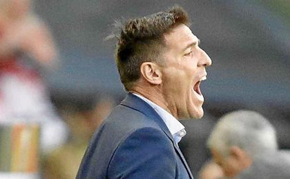 Berizzo cree en el pase. Berizzo cree en el pase.