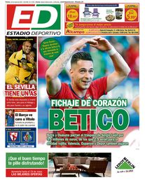 La portada del viernes de ESTADIO Deportivo La portada del viernes de ESTADIO Deportivo