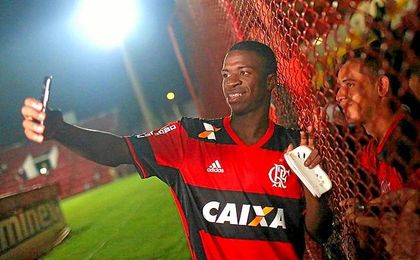 Vinicius, el chico de moda en Brasil. Vinicius, el chico de moda en Brasil.