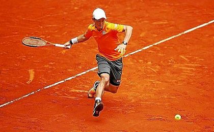 Nishikori se ha impuesto a Ferrer en la tierra batida de Roma. Nishikori se ha impuesto a Ferrer en la tierra batida de Roma.