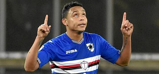 Muriel celebrará sus goles en Nervión. Muriel celebrará sus goles en Nervión.
