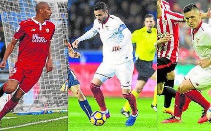 N´Zonzi podría hacer las maletas rumbo a la Juventus y seguir así los pasos de Iborra, traspasado al Leicester, y Kranevitter, de regreso al Atlético tras su cesión. N´Zonzi podría hacer las maletas rumbo a la Juventus y seguir así los pasos de Iborra, traspasado al Leicester, y Kranevitter, de regreso al Atlético tras su cesión.
