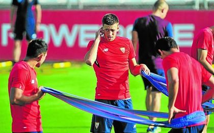 El ´Toto´ quiere más competencia para Lenglet -en la imagen- y compañía. El ´Toto´ quiere más competencia para Lenglet -en la imagen- y compañía.