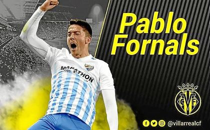 Así ha anunciado el Villarreal la llegada de Fornals. Así ha anunciado el Villarreal la llegada de Fornals.