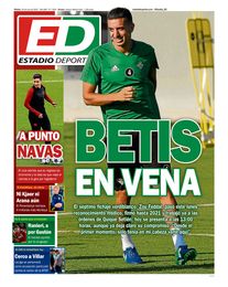 La portada del martes de ESTADIO Deportivo La portada del martes de ESTADIO Deportivo