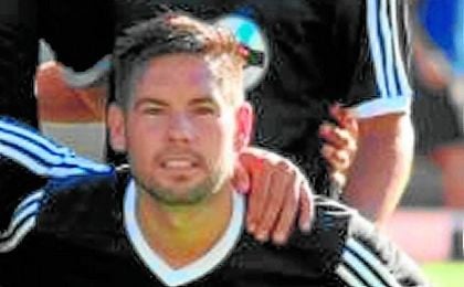 Javi Medina, con la selección AFE. Javi Medina, con la selección AFE.