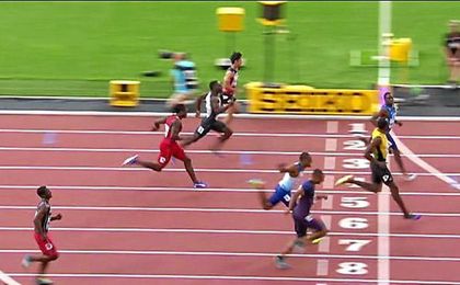 Bolt, a la final como segundo de su serie por detrás de Coleman Bolt, a la final como segundo de su serie por detrás de Coleman
