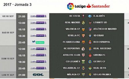El Villarreal-Betis, el domingo 10 de septiembre a las 20:45 horas El Villarreal-Betis, el domingo 10 de septiembre a las 20:45 horas