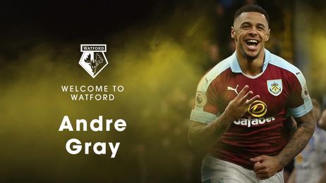 Andre Gray, el fichaje más caro de la historia del Watford Andre Gray, el fichaje más caro de la historia del Watford