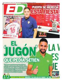 La portada de ESTADIO Deportivo de este jueves La portada de ESTADIO Deportivo de este jueves