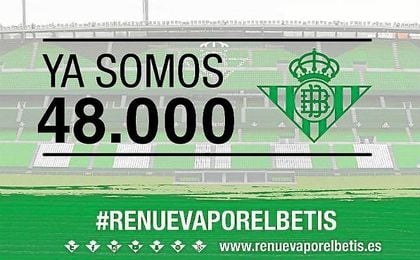 Así lo ha anunciado el Betis. Así lo ha anunciado el Betis.