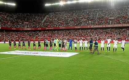 Imagen del Sevilla-Espanyol de la pasada temporada. Imagen del Sevilla-Espanyol de la pasada temporada.