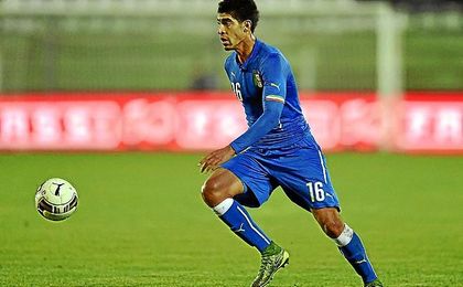 Masina, con Italia sub 21. Masina, con Italia sub 21.