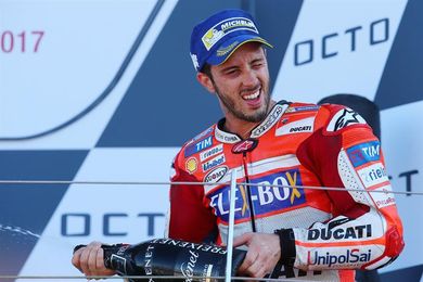 Cuarta victoria y liderato del mundial para Andrea Dovizioso Cuarta victoria y liderato del mundial para Andrea Dovizioso