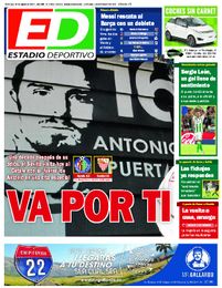 La portada de ESTADIO de este domingo La portada de ESTADIO de este domingo