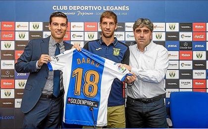 Darko: "El Leganés puede jugar muy bien, es una de las razones de venir" Darko: "El Leganés puede jugar muy bien, es una de las razones de venir"