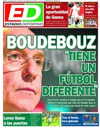 La portada de ESTADIO Deportivo del martes La portada de ESTADIO Deportivo del martes