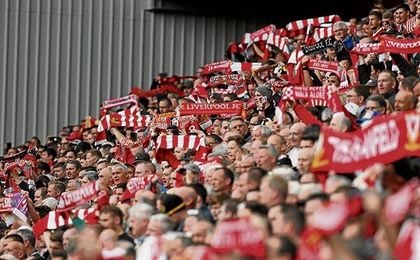 Anfield se pone rudo en Champions Anfield se pone rudo en Champions