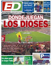 La portada de ESTADIO del miércoles La portada de ESTADIO del miércoles