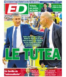 La portada de ESTADIO de este martes La portada de ESTADIO de este martes