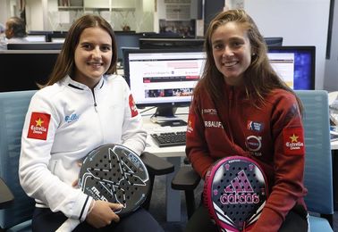 Martita Ortega y Ari Sánchez esperan jugar torneos fuera de España Martita Ortega y Ari Sánchez esperan jugar torneos fuera de España