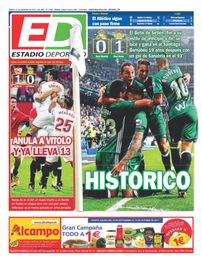 La portada de ESTADIO Deportivo del jueves La portada de ESTADIO Deportivo del jueves