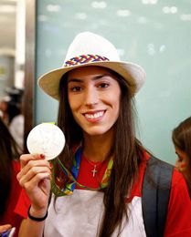 La gimnasta Sandra Aguilar será nombrada hija predilecta de Pinto La gimnasta Sandra Aguilar será nombrada hija predilecta de Pinto