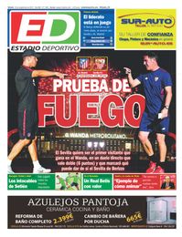 La portada del sábado de ESTADIO Deportivo La portada del sábado de ESTADIO Deportivo