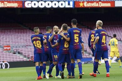 Busquets: "No ha sido agradable jugar sin público" Busquets: "No ha sido agradable jugar sin público"