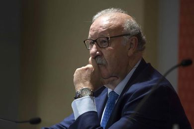 Del Bosque sobre Piqué: "Lo que haga Lopetegui será lo mejor" Del Bosque sobre Piqué: "Lo que haga Lopetegui será lo mejor"