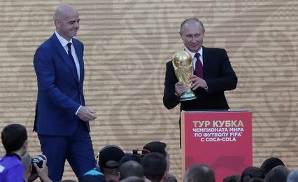 Putin considera "inaceptables" los retrasos en infraestructuras mundialistas Putin considera "inaceptables" los retrasos en infraestructuras mundialistas