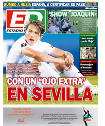 La portada de ESTADIO Deportivo de este viernes La portada de ESTADIO Deportivo de este viernes