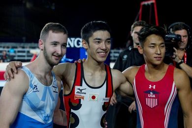 Shirai repite título en suelo, González quinto y Larduet séptimo Shirai repite título en suelo, González quinto y Larduet séptimo