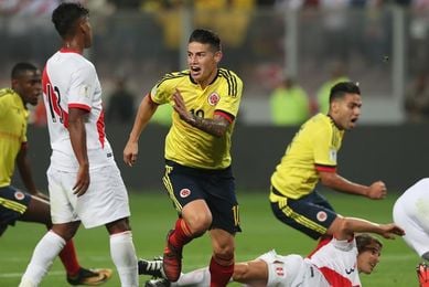 1-1. Empate deja a Colombia en el Mundial y a Perú en la repesca 1-1. Empate deja a Colombia en el Mundial y a Perú en la repesca