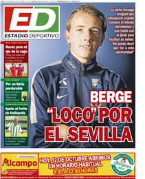 La portada de ESTADIO Deportivo de este jueves La portada de ESTADIO Deportivo de este jueves