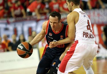 75-64. El Baskonia cae en su estreno europeo ante un sólido Olympiacos 75-64. El Baskonia cae en su estreno europeo ante un sólido Olympiacos