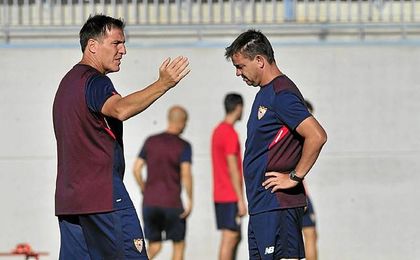 Berizzo dice que Lenglet y Kjaer son "muy fuertes". Berizzo dice que Lenglet y Kjaer son "muy fuertes".