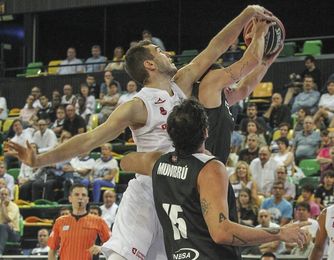 77-72. La conexión belga Tabu-Hervelle remonta a un buen Zaragoza 77-72. La conexión belga Tabu-Hervelle remonta a un buen Zaragoza