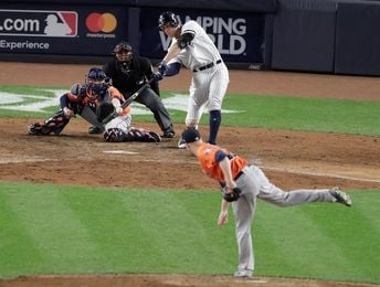6-4. Judge ayuda al triunfo de los Yanquis que empatan la serie ante los Astros 6-4. Judge ayuda al triunfo de los Yanquis que empatan la serie ante los Astros