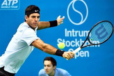 Del Potro logra en Estocolmo el vigésimo título de su carrera Del Potro logra en Estocolmo el vigésimo título de su carrera