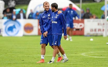 Coke y Geis, durante la pasada temporada. Coke y Geis, durante la pasada temporada.