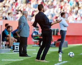 El Girona, "preparado" para recibir al Real Madrid El Girona, "preparado" para recibir al Real Madrid