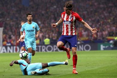 Filipe, única novedad en el once del Atlético respecto al 0-1 en Vigo Filipe, única novedad en el once del Atlético respecto al 0-1 en Vigo